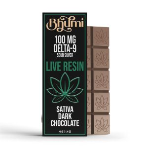 Sativa Live Resin Dark Chocolate Bar
